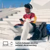 Sony WH-CH520 kabelloses On-Ear-Headset, Bluetooth 5.2, 50 Std. Wiedergabe, USB-C-Laden, weiß