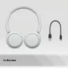 Sony WH-CH520 kabelloses On-Ear-Headset, Bluetooth 5.2, 50 Std. Wiedergabe, USB-C-Laden, weiß