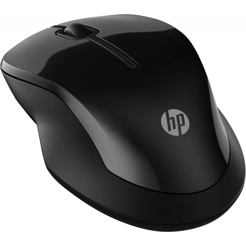 HP 250 Dual Mouse, beidhändig, Bluetooth + USB Typ A, 1600 DPI, Schwarz