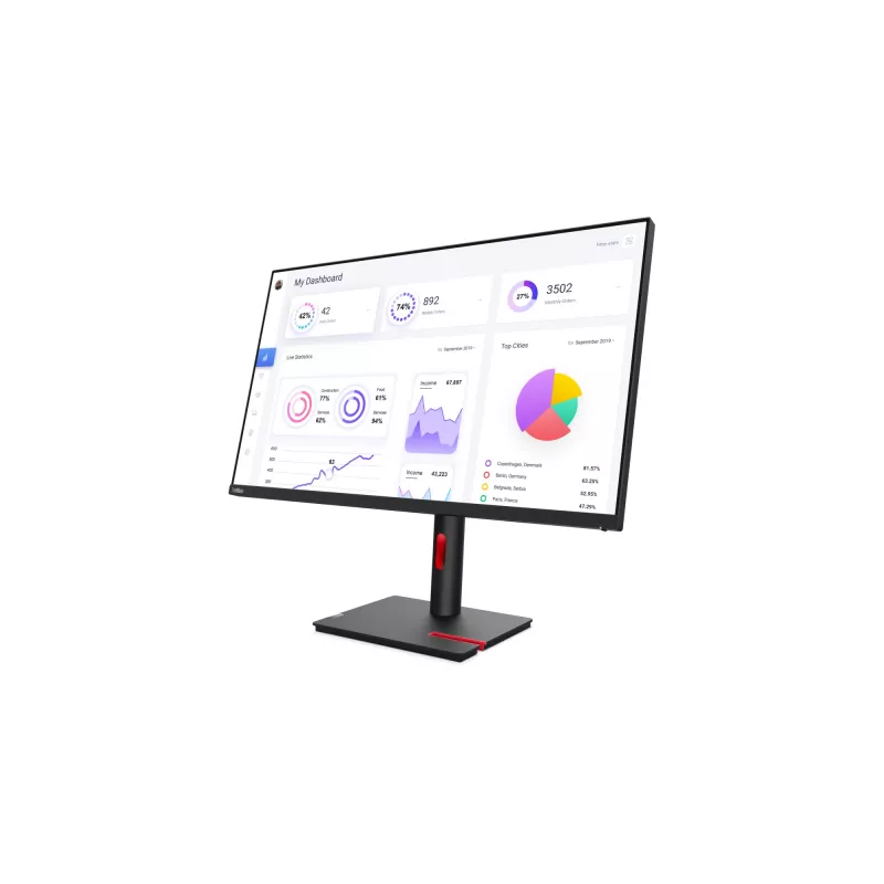 Lenovo ThinkVision T32p-30 Computermonitor 80 cm (31,5 Zoll) 3840 x 2160 Pixel 4K Ultra HD LED Schwarz