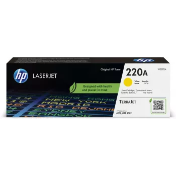 HP 220A gelbe Original LaserJet Tonerkartusche, 1800 Seiten