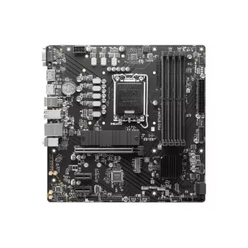 Motherboard MSI PRO B760M-P micro ATX, Intel B760, LGA 1700, 4× DDR5-Steckplätze, 192 GB, SATA III, PCIe 4.0