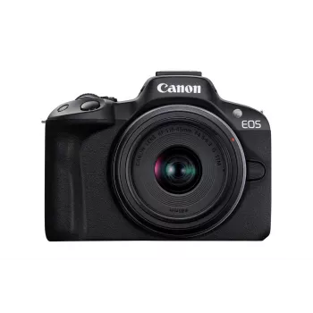 Spiegellose Kamera Canon EOS R50 Schwarz 24,2 MP 4K Ultra HD