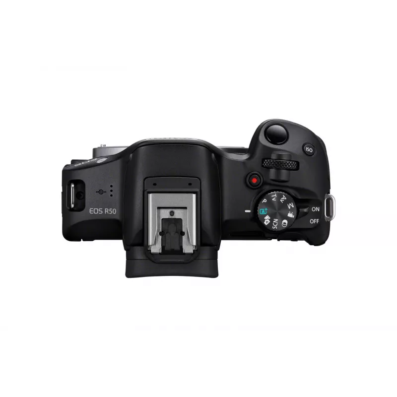 Spiegellose Kamera Canon EOS R50 Schwarz 24,2 MP 4K Ultra HD