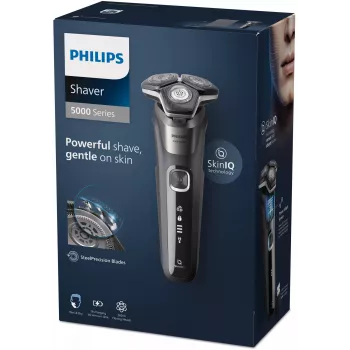Philips SHAVER Series 5000 S5887/10 Nass- und Trockenrasierer und Soft-Etui