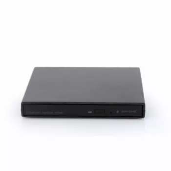 GEMBIRD Externes USB-DVD-Rewriter-Laufwerk 24x - Schwarz