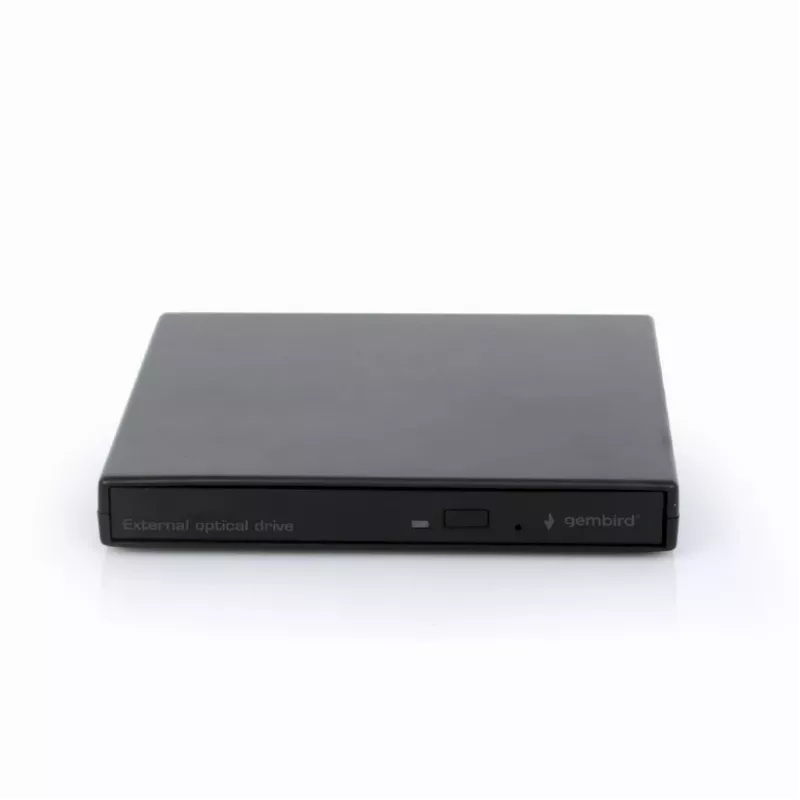 GEMBIRD Externes USB-DVD-Rewriter-Laufwerk 24x - Schwarz