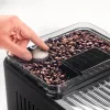 Espressomaschine De’Longhi ECAM450.65.S — vollautomatisch, 1,8 L Wassertank, 300 g Bohnenbehälter, 19 bar, integriertes Mahlwerk, Wi‑Fi, TFT-Display
