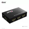CLUB3D 3 auf 1 HDMI™ 8K60Hz/4K120Hz Switch, 7680 x 4320 Pixel, 8K Ultra HD, Schwarz