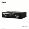 CLUB3D 3 auf 1 HDMI™ 8K60Hz/4K120Hz Switch, 7680 x 4320 Pixel, 8K Ultra HD, Schwarz