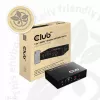 CLUB3D 3 auf 1 HDMI™ 8K60Hz/4K120Hz Switch, 7680 x 4320 Pixel, 8K Ultra HD, Schwarz