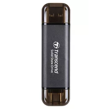 SSD Transcend 256 GB extern USB Typ-A auf Typ-C USB 3.2 Gen 2x2 ESD310C