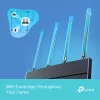 TP-Link Archer AX1500 Wi-Fi 6 Router, Wi-Fi 6 (802.11ax), Dualband (2,4 GHz / 5 GHz), Ethernet LAN, Schwarz, Tischrouter