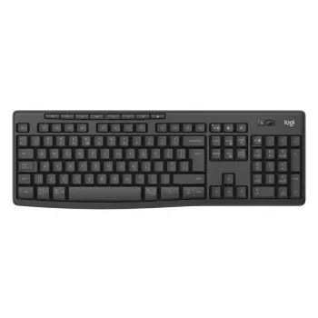 Tastatur- und Maus-Set Logitech MK370 Combo for Business — Full-Size QWERTY (US International), RF Wireless + Bluetooth, Graphit