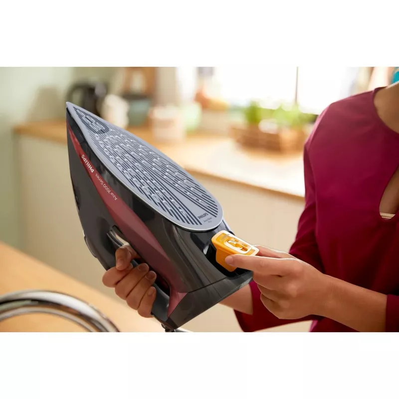 Philips 7000er Serie DST7022/40 Bügeleisen Dampfbügeleisen SteamGlide Plus Bügelsohle 2800 W Schwarz