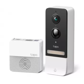 TP-Link Tapo Smart Video Türklingel Kamera-Kit, Schwarz, Weiß, IR, CE, RoHS, RCM,R-NZ,FCC, EAC, Triman, UKCA, G.711, 5 MP, 2560 x 1920 Pixel