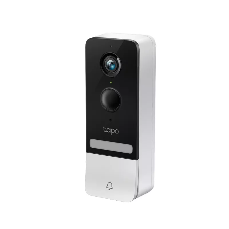 TP-Link Tapo Smart Video Türklingel Kamera-Kit, Schwarz, Weiß, IR, CE, RoHS, RCM,R-NZ,FCC, EAC, Triman, UKCA, G.711, 5 MP, 2560 x 1920 Pixel