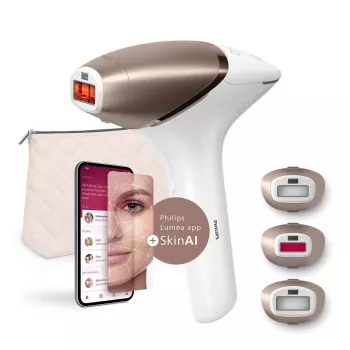 Philips BRI973/00 Licht-Haarentferner Intense Pulsed Light (IPL) Roségold, Weiß