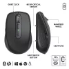 Maus Logitech MX Anywhere 3S Business Schwarz Kabellos