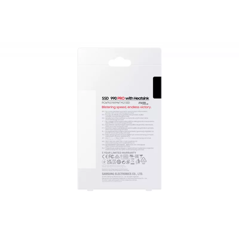 Samsung MZ-V9P1T0 1 TB M.2 PCI Express 4.0 NVMe V-NAND MLC