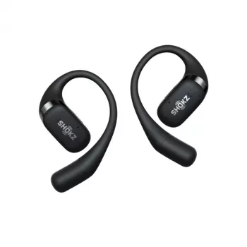 SHOKZ OpenFit Kopfhörer kabellos Ohrbügel Anrufe/Musik/Sport/Alltag Bluetooth Schwarz