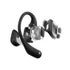 SHOKZ OpenFit Kopfhörer kabellos Ohrbügel Anrufe/Musik/Sport/Alltag Bluetooth Schwarz