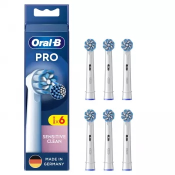 Oral-B Sensitive Clean 6 Stk. Weiß