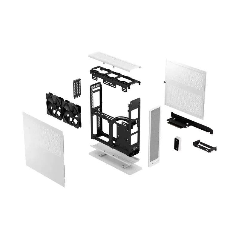PC-Gehäuse Fractal Design Ridge Small Form Factor Weiß