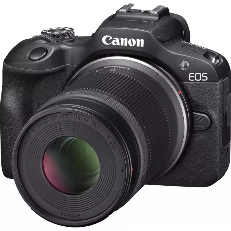Canon EOS R100 + RF-S 18-45mm F4.5-6.3 IS STM + RF-S 55-200mm F5-7.1 IS STM Kit MILC 24.1 MP CMOS 6000 x 4000 Pixel Schwarz