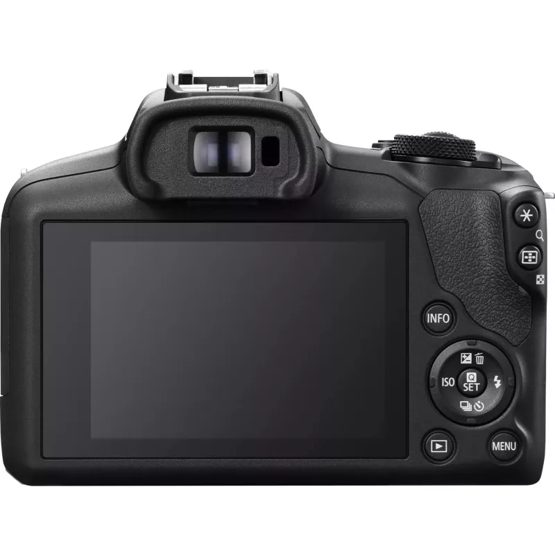 Canon EOS R100 + RF-S 18-45mm F4.5-6.3 IS STM + RF-S 55-200mm F5-7.1 IS STM Kit MILC 24.1 MP CMOS 6000 x 4000 Pixel Schwarz