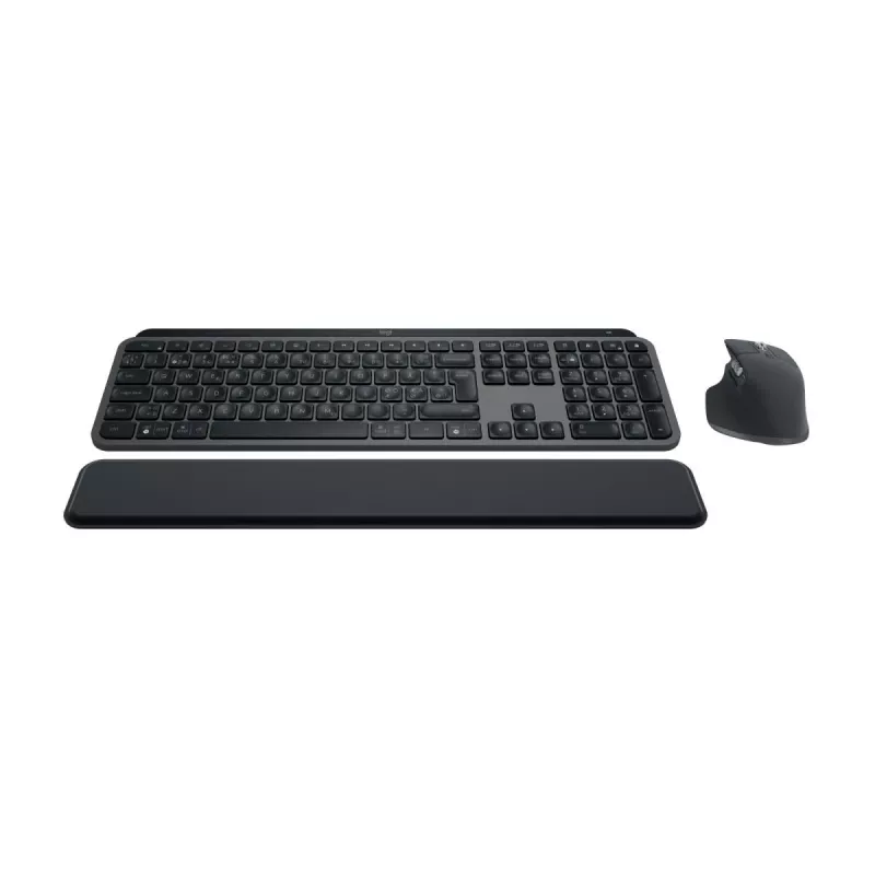 LOGITECH MX Keys S Combo - Graphite - QWERTY Dänisch/Norwegisch/Schwedisch/Finnisch