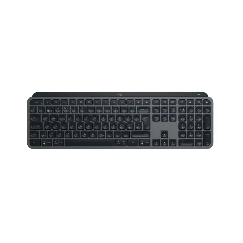 Logitech MX Keys S Tastatur Universal RF Wireless Bluetooth QWERTY Dänisch Finnisch Norwegisch Schwedisch Graphit