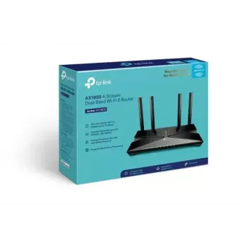 TP-Link Archer AX1800 WLAN-Router Gigabit Ethernet Dualband (2,4 GHz / 5 GHz) Schwarz