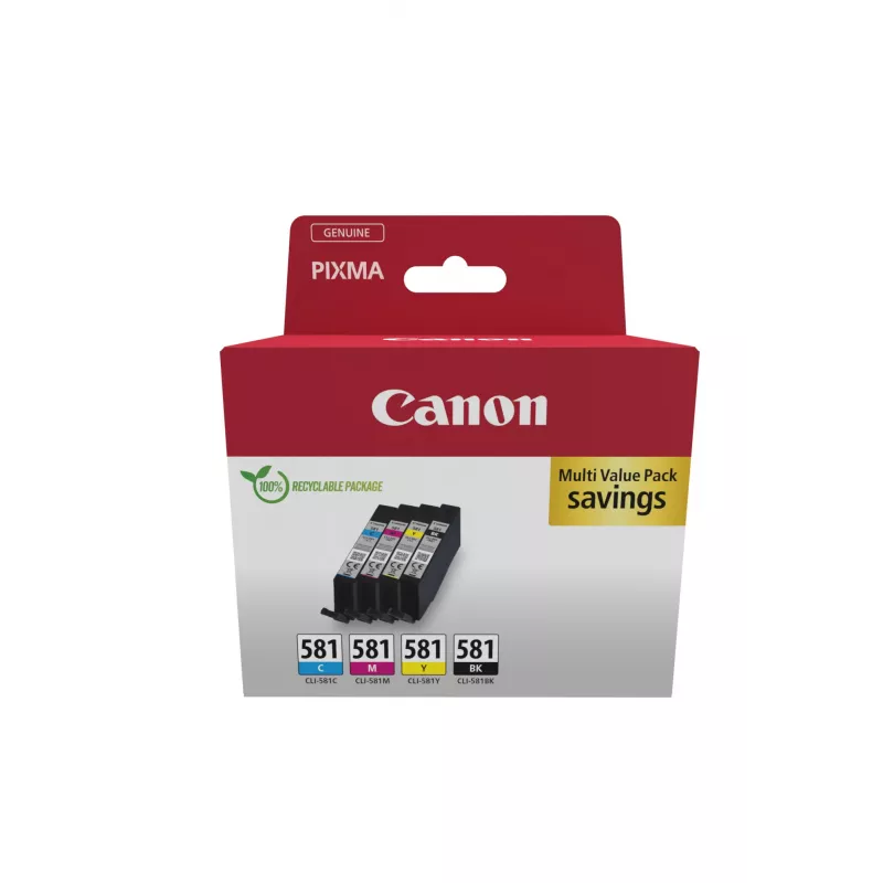 Canon 2103C007 Tintenpatrone 4 Stk. Original Schwarz, Cyan, Magenta, Gelb