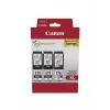 Canon 5437C004 Tintenpatrone 3 Stk. Original hohe (XL) Reichweite Schwarz, Cyan, Magenta, Gelb