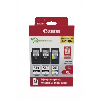 Canon 5224B015 Tintenpatrone 3 Stk. Original Schwarz, Cyan, Magenta, Gelb