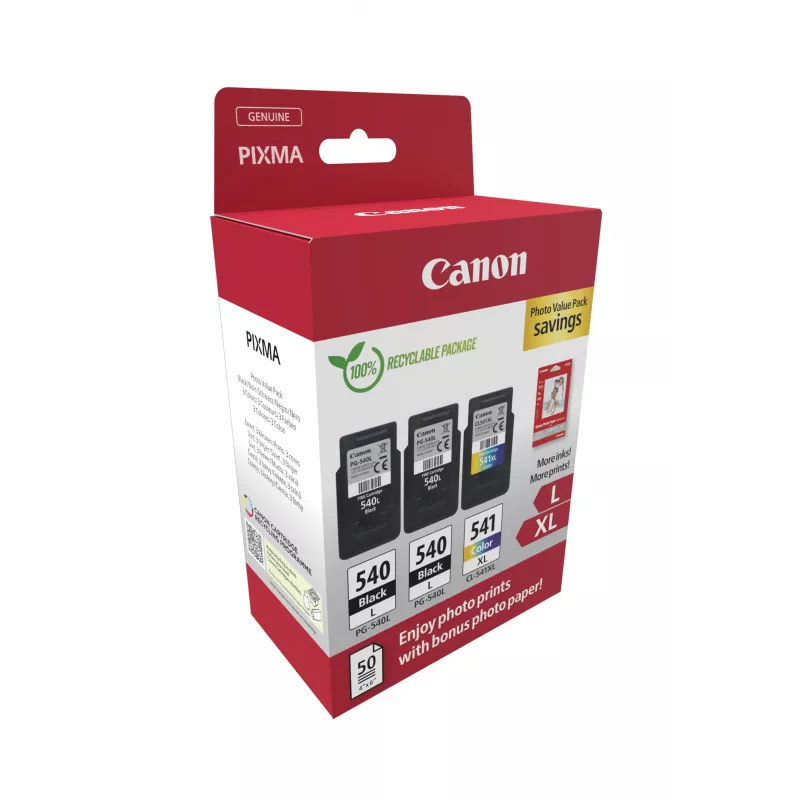 Canon 5224B015 Tintenpatrone 3 Stk. Original Schwarz, Cyan, Magenta, Gelb