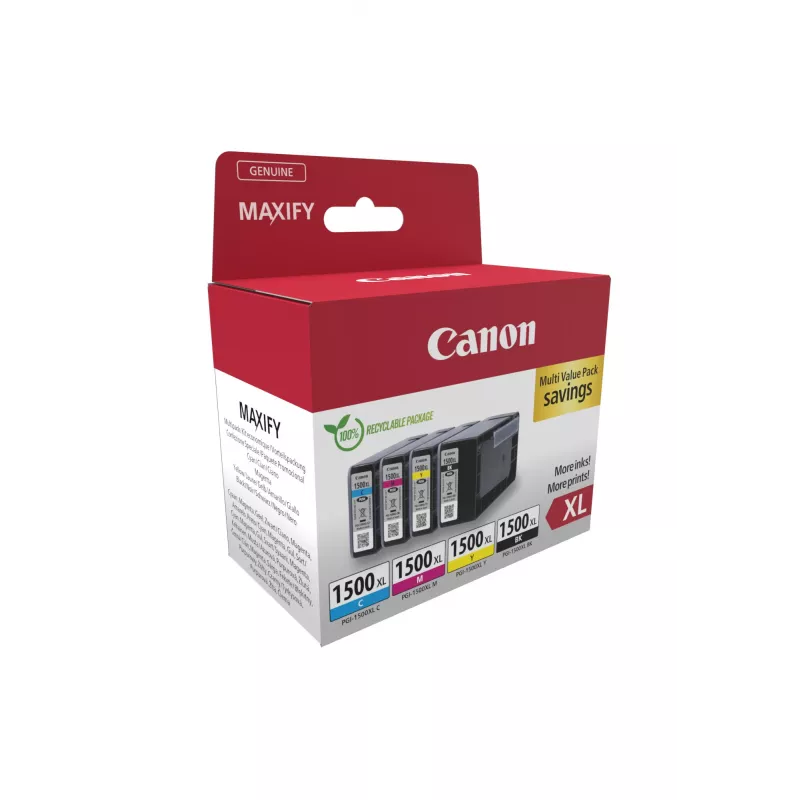 Canon 9182B010 Tintenpatrone 4 Stück Original Hoch (XL) Reichweite Schwarz, Cyan, Magenta, Gelb