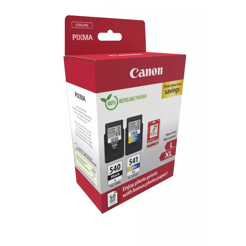 Canon 5224B012 Tintenpatrone 2 Stück Original Schwarz, Cyan, Magenta, Gelb