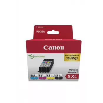 Canon 1998C007 Tintenpatrone 4 Stk. Original Schwarz, Cyan, Magenta, Gelb