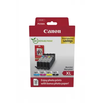 Canon 2052C006 Tintenpatrone 4 Stück Original High (XL) Yield Schwarz, Cyan, Magenta, Gelb