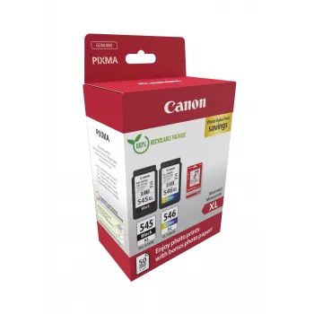 Canon 8286B011 Tintenpatrone 2 Stk. Original Schwarz, Cyan, Magenta, Gelb