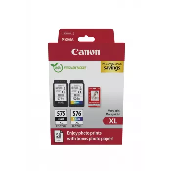 Canon 5437C006 Tintenpatrone 2 Stk. Original High (XL) Yield Schwarz, Cyan, Magenta, Gelb