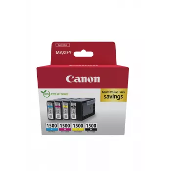 Canon 9218B006 Tintenpatrone 4 Stück Original Schwarz, Cyan, Magenta, Gelb