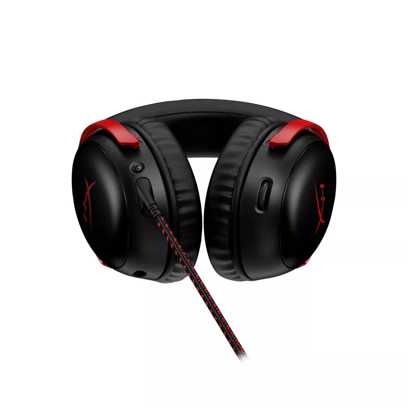 HyperX Cloud III - Gaming-Headset (Schwarz/Rot)