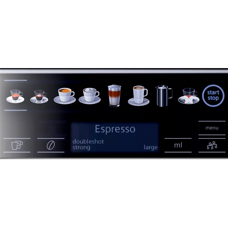 Espressomaschine Siemens EQ.6 plus s100 — 1,7 l Wassertank, 15 bar, 300 g Bohnenbehälter, 1500 W