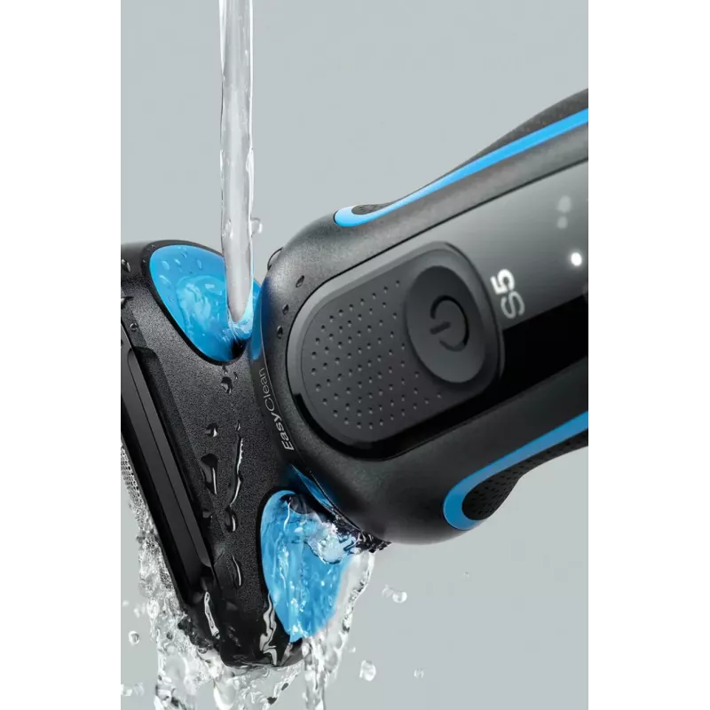 Braun 51-B1000s Folienrasierer Schwarz, Blau