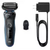 Braun 51-B1000s Folienrasierer Schwarz, Blau