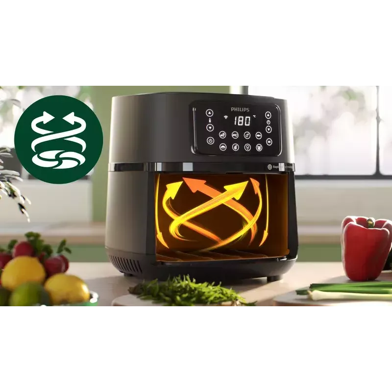 Heißluftfritteuse Philips HD9285/93 5000 Series XXL Connected, 7,2 L, 2000 W, 16 Programme