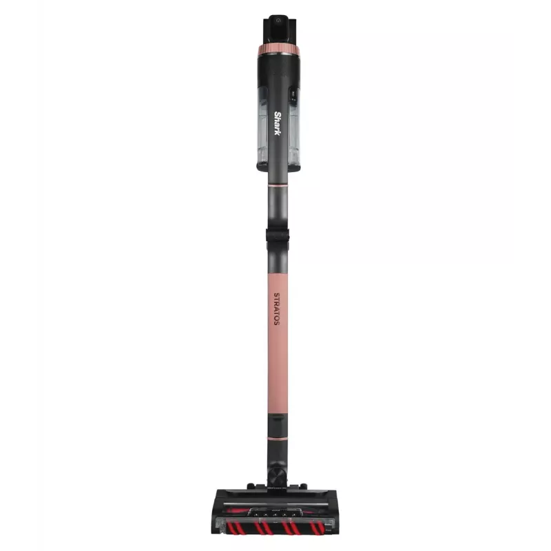 2-in-1-Stabstaubsauger Shark Stratos, beutellos, batteriebetrieben, 60 Min. Laufzeit, motorisierte Bürste, Fugendüse, Ladestation